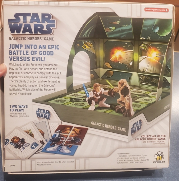 Star Wars Galactic Hero board game 🎲 3D interactive boardgame▪︎ ages 5+• GUC - Picture 2 of 8